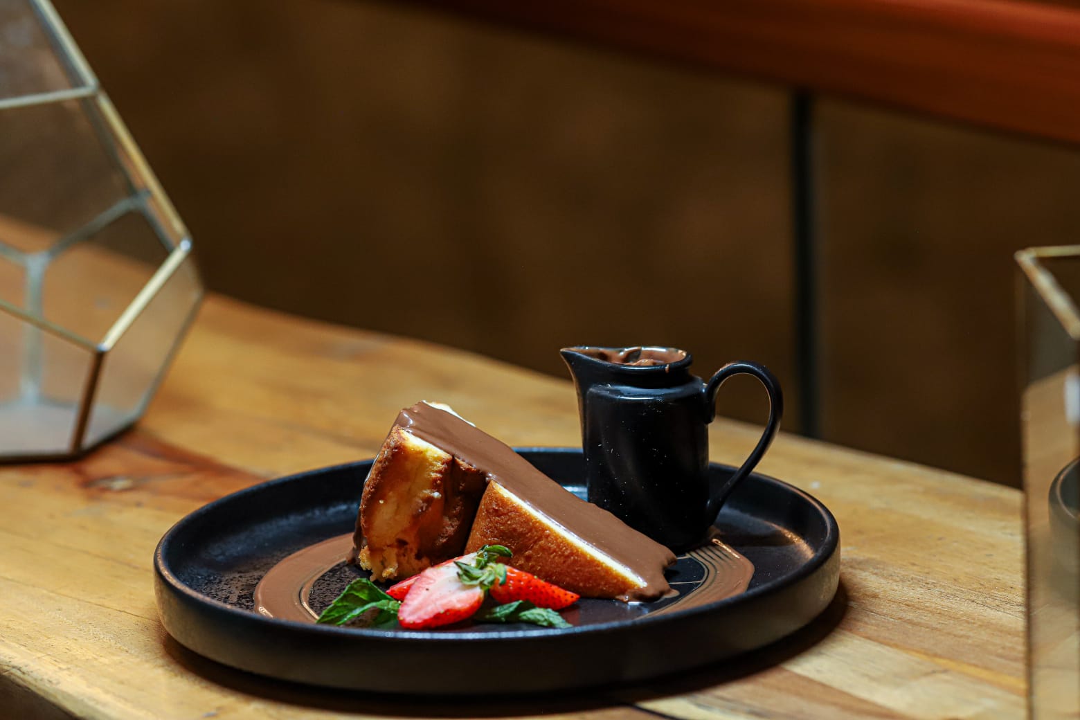 Chocolate Glazed Cake