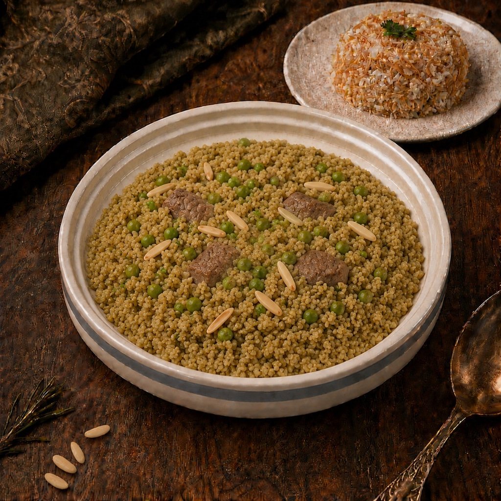 فريكة باللحم